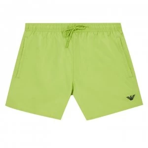 Emporio Armani Essential Swim Shorts Lime Size L Men