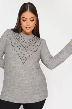 Embellished Soft Touch Jumper