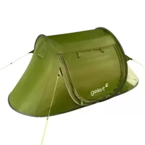 Gelert Pop Up 2 Person Tent - Green