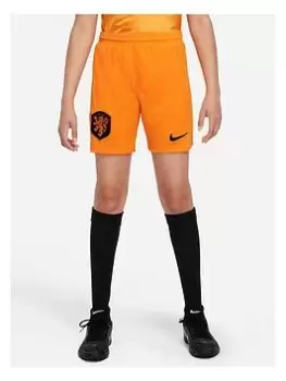 Nike Youth Holland Home WC 2022 Short - Orange, Size M (10-11 Years)