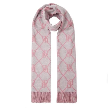 Biba BIBA Printed Cashmink Scarf - B Logo