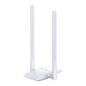 Mercusys (MW300UH) 300Mbps High Gain Wireless USB Adapter, 2 Antennas, 2x2 MIMO