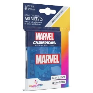 Gamegenic Champions Art Sleeves: Marvel Blue (50-Pack)