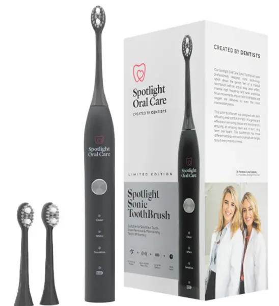 Spotlight Oral Care Sonic Graphite Grey Electric Toothbrush