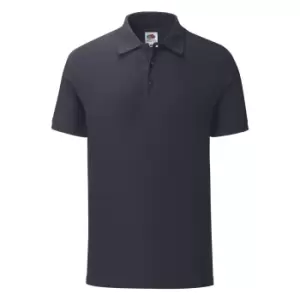 Fruit Of The Loom Mens Iconic Pique Polo Shirt (S) (Deep Navy)