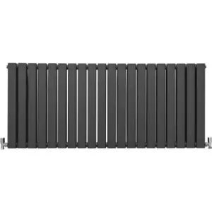 Monstershop - Designer Flat Panel Radiators Anthracite Grey 600mm x 1400mm - Anthracite