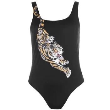 Biba Tiger Beach Swimsuit - Black