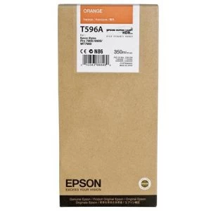 Epson T596A Orange Ink Cartridge