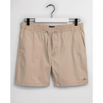 Gant Draw Logo Shorts - Sand 277