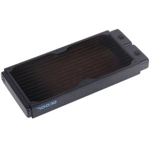 Alphacool NexXxoS ST30 Full Copper 240mm Dual Fan Water Cooling Radiator V2 - Black