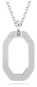 Swarovski 5642388 Dextera White Octagon Rhodium Plated Jewellery