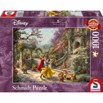 Thomas Kinkade: Snow White - Dancing with the Prince (2021 Edition) - 1000 Pieces