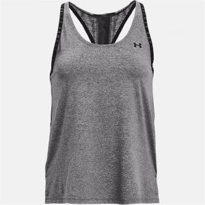 Urban Armor Gear Knockout Tank Top Ladies - Jet Gray Light Heather