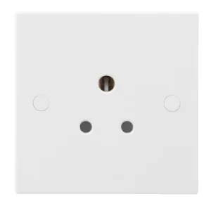 KnightsBridge 5A Unswitched Round Pin Socket