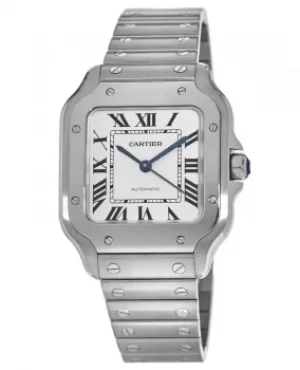 Cartier Santos De Cartier Medium Automatic Mens Watch WSSA0029 WSSA0029