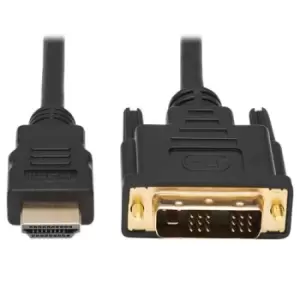 Tripp Lite P566-006 HDMI to DVI Adapter Cable (HDMI to DVI-D M/M) 6 ft. (1.8 m)