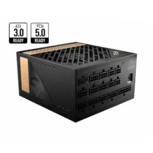 MSI MEG AI1300P PCIE5 power supply unit 1300 W 24-pin ATX ATX Black