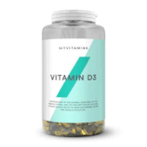 Myvitamins Vitamin D3 - 180Capsules