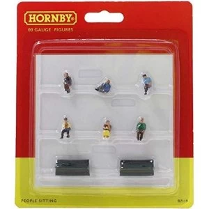 Hornby Sitting People Model