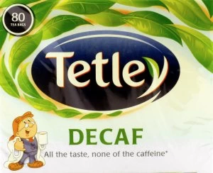 Tetley Decaf Tea Bags - 80 Pack