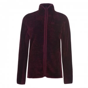 Jack Wolfskin Leaf Fleece Ladies - Burgundy