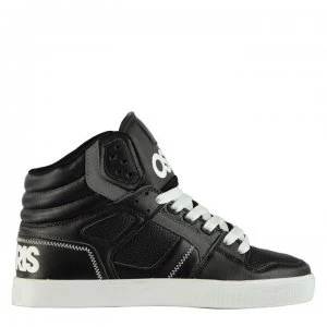 Osiris Osiris Clone Hi Top Trainers Mens - Black/White