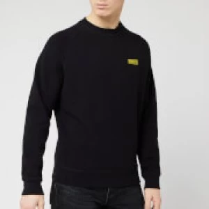 Barbour International Mens Essential Crew Sweatshirt - Black