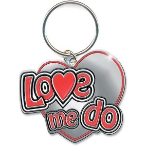 The Beatles - Love Me Do Keychain