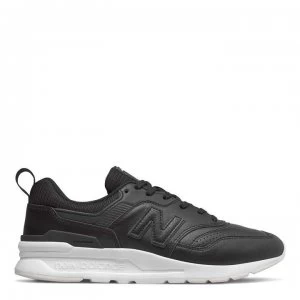 New Balance 997H Leather Trainers - Black/White