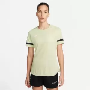 Nike Dri-FIT Academy Womens Short-Sleeve Soccer Top - Green