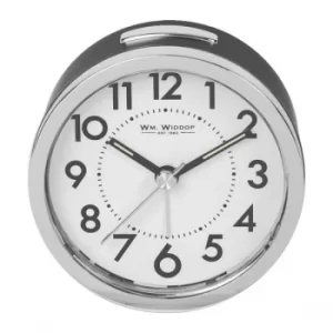 Sweep Alarm Clock Chrome & Black