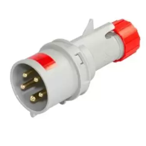 Lewden 32A 3P+N+E 400V Plug IP44 - PM32-1800FPB