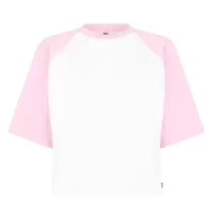 Levis Throwback Baseball T-Shirt Womens - Pink