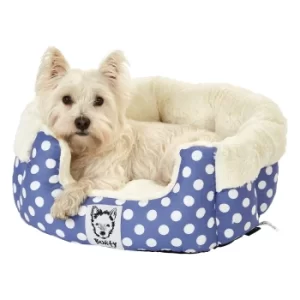 Bunty Blue Deep Dream Dog Bed Blue