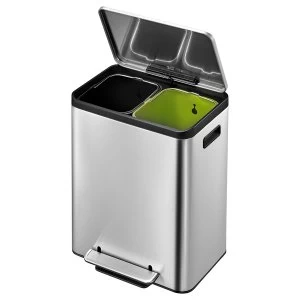 EKO Ecocasa Recycling Bin 30L - Stainless Steel