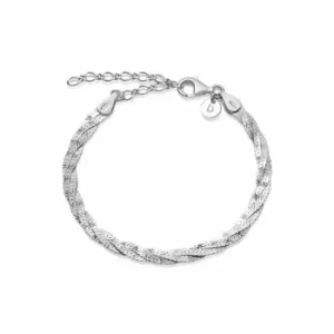 Daisy London Jewellery Sterling Silver Vita Chain Bracelet Sterling Silver