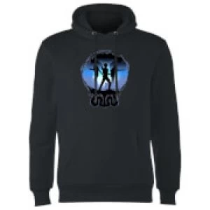 Harry Potter Silhouette Attack Hoodie - Black - S