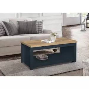 Birlea Highgate Coffee Table Navy And Oak