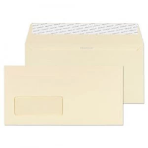 PREMIUM DL Envelopes 220 x 110 mm 120 gsm Cream Wove Pack of 50