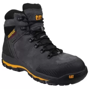 Caterpillar Mens Munising Waterproof Safety Boots (10 UK) (Dark Shadow)