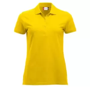 Clique Womens/Ladies Marion Polo Shirt (S) (Lemon)