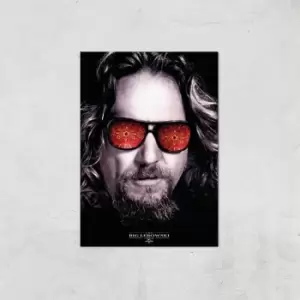 The Big Lebowski Giclee Art Print - A4 - Print Only