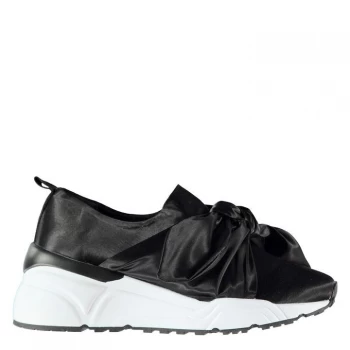 Firetrap Bow Sock Trainers - Black