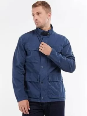 Barbour International Reworked Marino Lightweight Jacket, Blue, Size S, Men