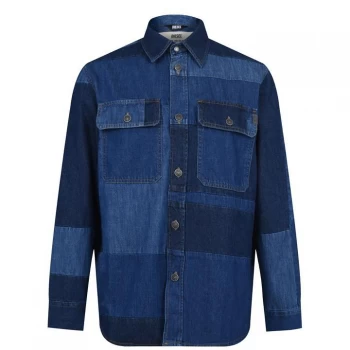 Diesel Patch Denim Shirt - Blue 01