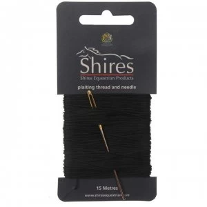 Shires Plaiting Thread - Black