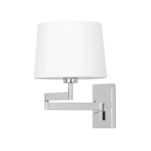 Artis Wall Light with Shade Chrome, E27