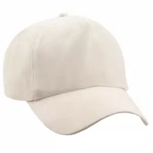 Beechfield Unisex Plain Original 5 Panel Baseball Cap (One Size) (Natural)