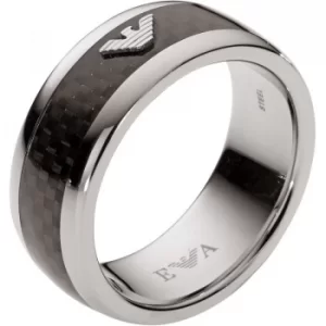 Emporio Armani EGS2032040514 Men Stainless Steel Ring