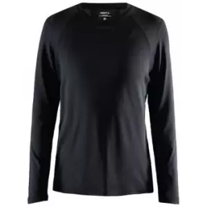 Craft Womens/Ladies ADV Essence Long-Sleeved T-Shirt (L) (Black)